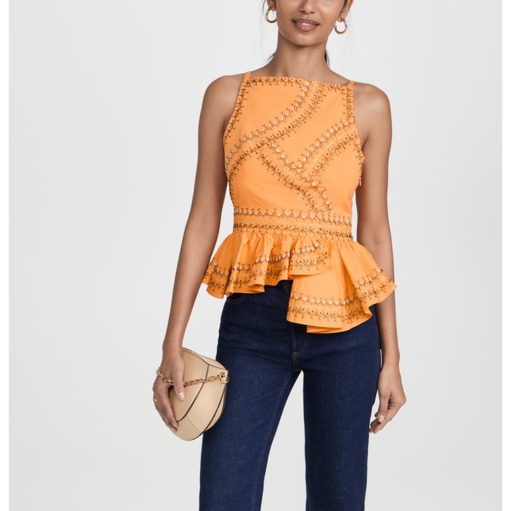 Ulla Johnson Pilar Top - Picture 2 of 12